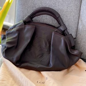 Loewe Nappa Aire Leather Bag (Brown)